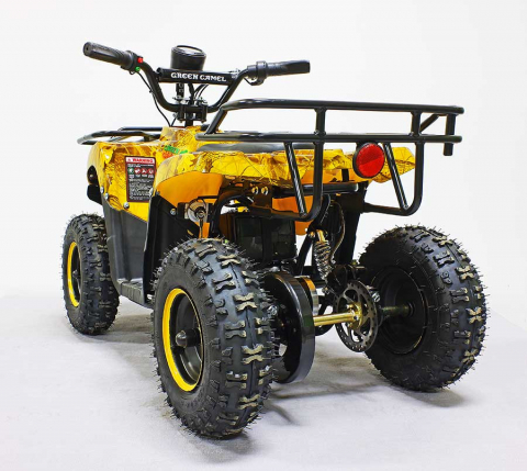 Квадроцикл GreenCamel Гоби K45 (36V 800W R6 Цепь) быстросъем, ножной тормоз Квадроцикл GreenCamel Гоби K45 (36V 800W R6 Цепь) быстросъем, ножной тормоз